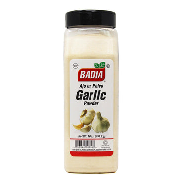 Badia Garlic Powder 453G-SurulereFoods — Spice & Seasonings — Buy Online UK