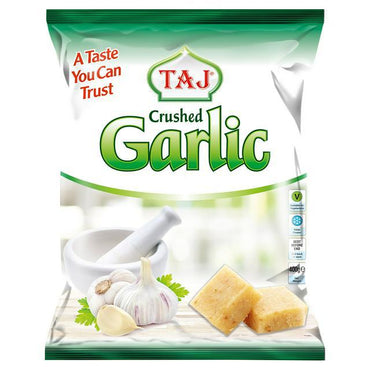 Taj Crushed Garlic 400G-SurulereFoods — Spice & Seasonings — Buy Online UK