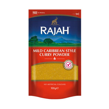 Rajah Mild Caribbean Curry Powder 100G-SurulereFoods — Spice & Seasonings — Buy Online UK