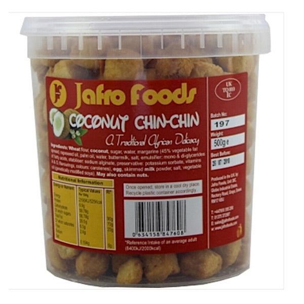 Jafro Foods Coconut Chin Chin 900G-SurulereFoods