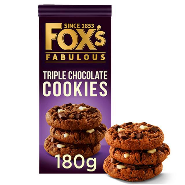 Fox Triple Chocolate Cookies 180G-SurulereFoods