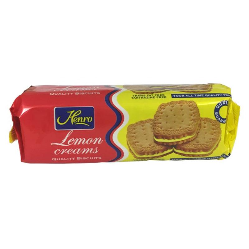 Henro Lemon Cream Biscuits-SurulereFoods