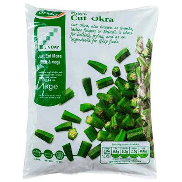 Ardo Frozen Cut Okra 1Kg-SurulereFoods — Frozen Foods — Buy Online UK