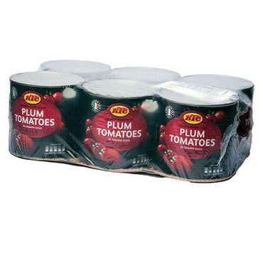 KTC Plum Tomtoes 6 X 2.5Kg-SurulereFoods — Food Cupboard — Buy Online UK