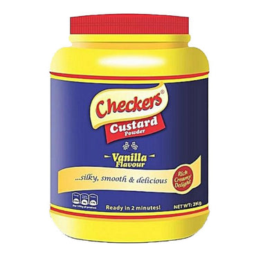 Checkers Custard Powder Vanilla 2Kg-SurulereFoods — Food Cupboard — Buy Online UK