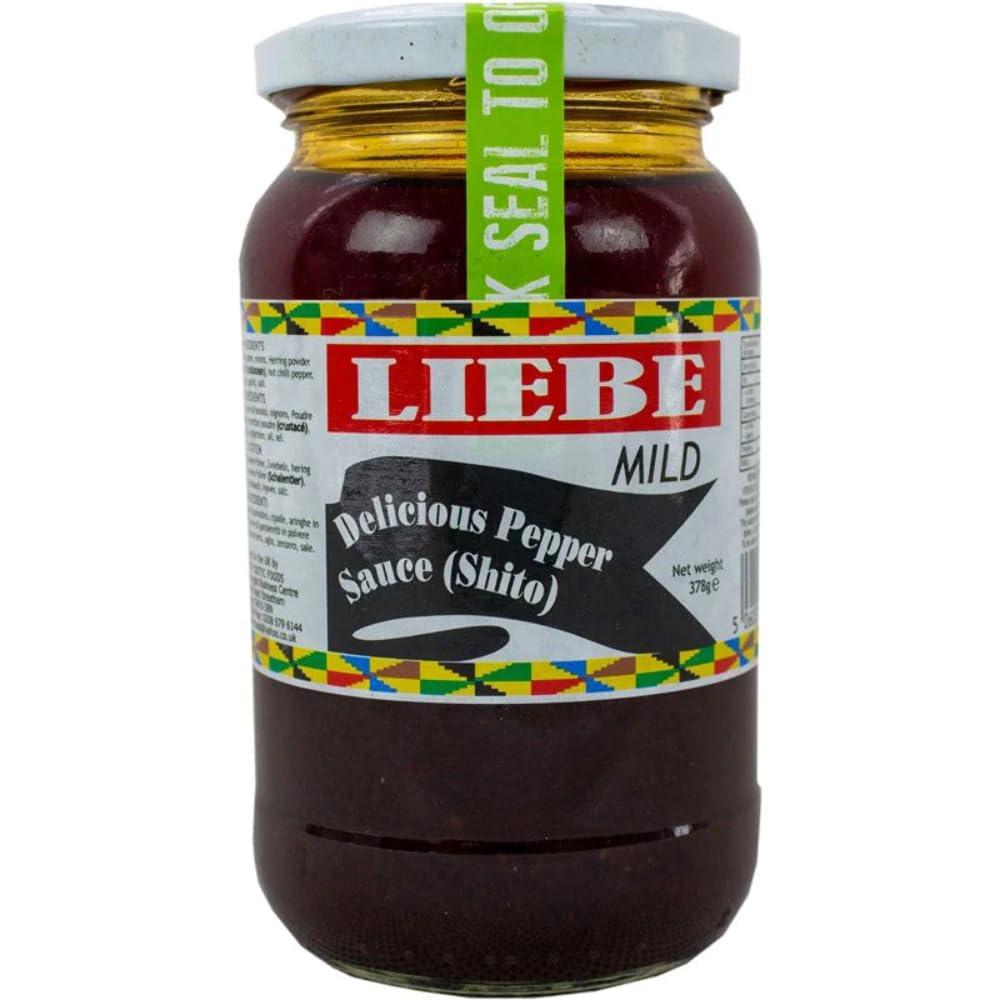 Liebe Mild Pepper Sauce 378G-SurulereFoods