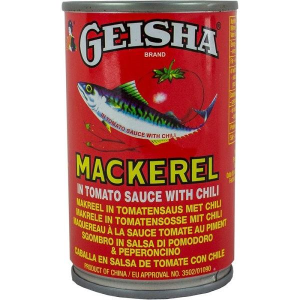 Geisha Mackerel Tomato With Chilli 425g-SurulereFoods