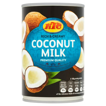 KTC Rich Creamy Coconut Milk 400Ml-SurulereFoods — Food Cupboard — Buy Online UK