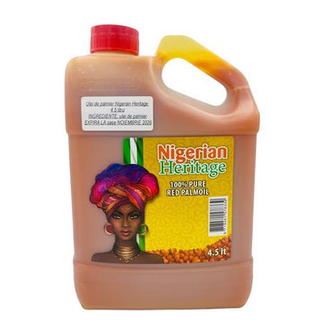 Nigerian Heritage Palm Oil 4.5Litre-SurulereFoods — Cooking Oil — Buy Online UK