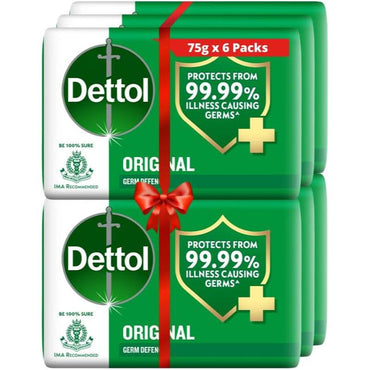 Dettol Soap 6X75G-SurulereFoods — Cosmetics & Household — Buy Online UK