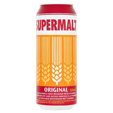 Supermalt Can 500Ml-SurulereFoods — Drinks — Buy Online UK