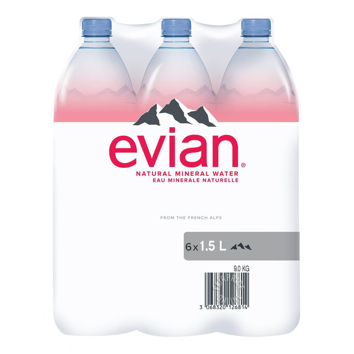 Evian Water 1.5L X 6-SurulereFoods