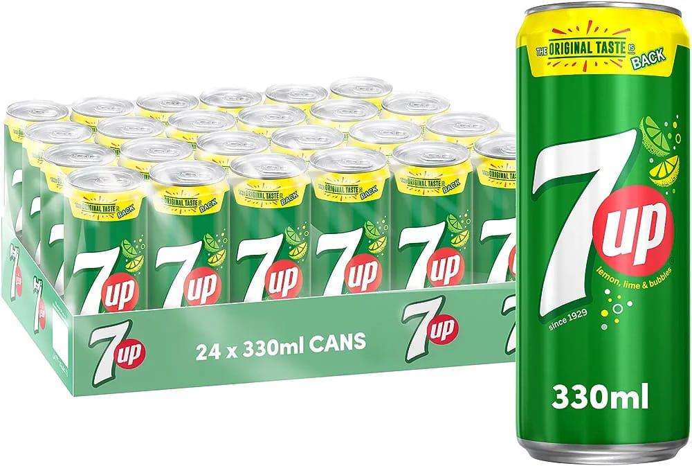 7Up Cans 330Ml X 24 Carton-SurulereFoods