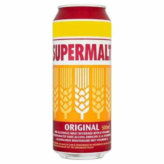 Supermalt Can 500Ml X 12 Pack-SurulereFoods