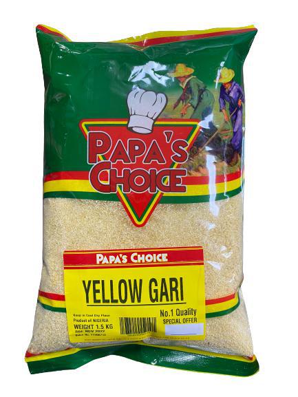Papa's Choice Yellow Gari 1.5Kg-SurulereFoods