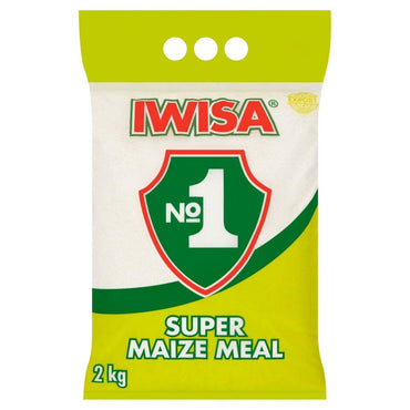 Iwisa Super Maize Meal 2Kg-SurulereFoods — Flour & Mix — Buy Online UK