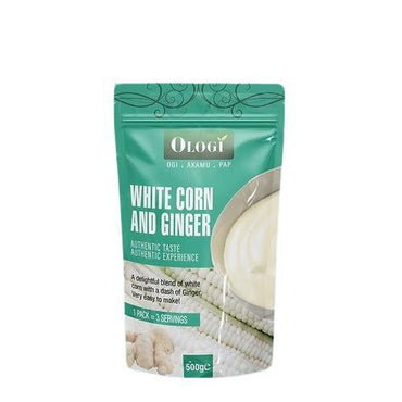 Ologi White Corn & Ginger 500G-SurulereFoods — Flour & Mix — Buy Online UK