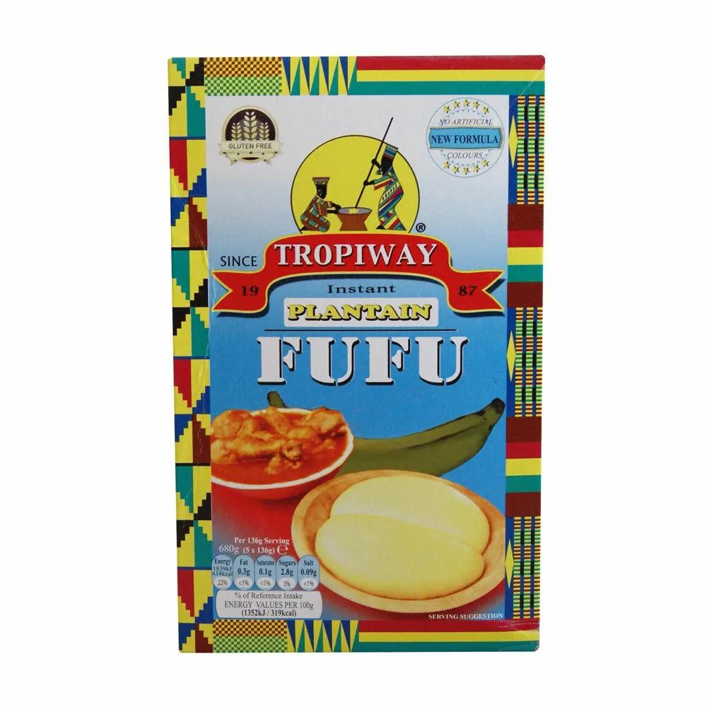 Tropiway Plantain Fufu 680G-SurulereFoods