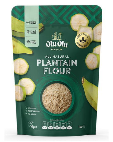 Olu Olu Plantain Flour 1Kg-SurulereFoods — Flour & Mix — Buy Online UK