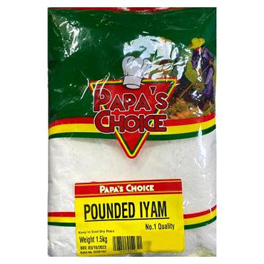 Papa's Choice Original Poundo Iyan 4Kg-SurulereFoods — Flour & Mix — Buy Online UK