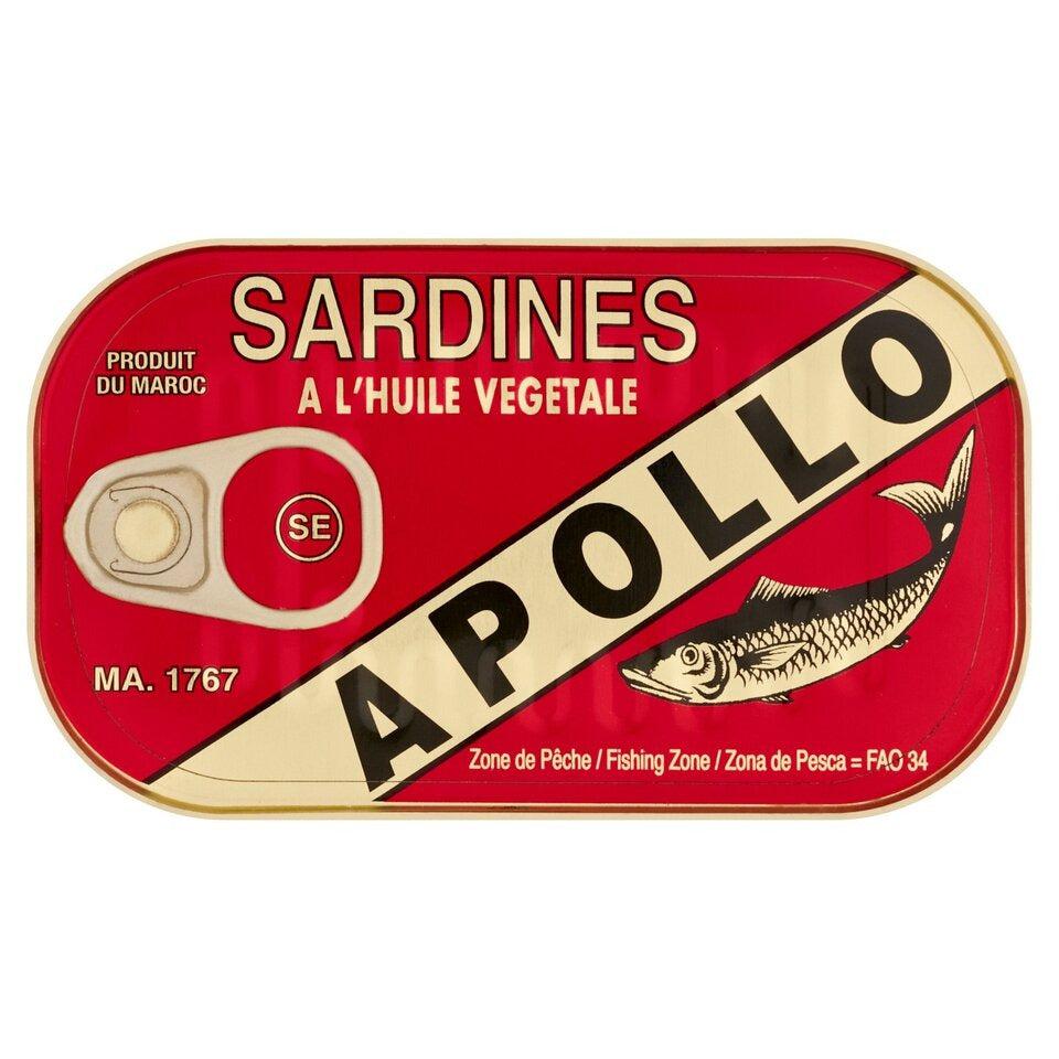Apollo Sardines Veg 125G-SurulereFoods