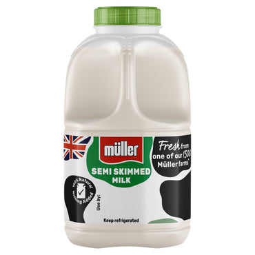 Muller Semi Skimmed Milk 568Ml-SurulereFoods — Food Cupboard — Buy Online UK