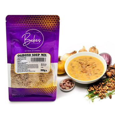 Bekes Kitchen Ogbono Soup Mix 300G-SurulereFoods — Flour & Mix — Buy Online UK