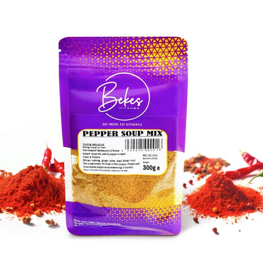Bekes Kitchen Pepper Soup Mix 300G-SurulereFoods — Flour & Mix — Buy Online UK
