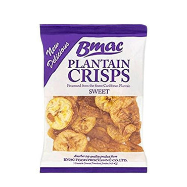 Bmac Plantain Crisps Sweet 60G-SurulereFoods — Snacks — Buy Online UK