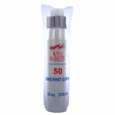 Royal Markets One Pint Cups X50-SurulereFoods