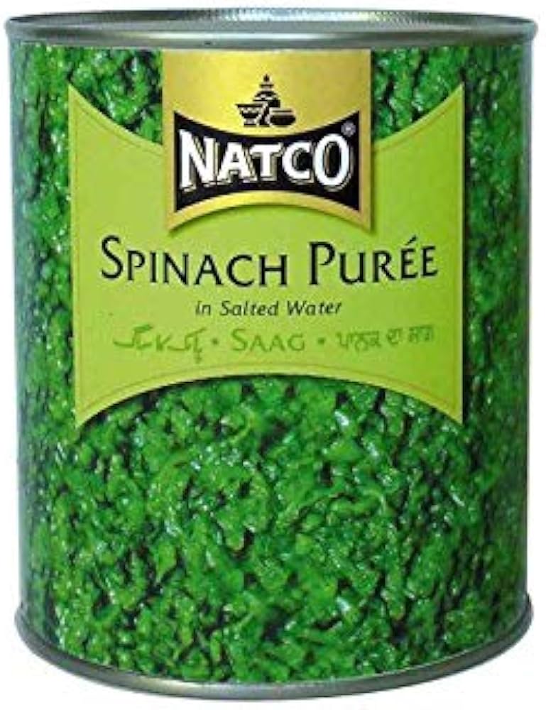 Natco Spinach Purée 795g