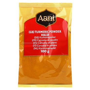 Aani Turmeric Powder 100G-SurulereFoods — Spice & Seasonings — Buy Online UK