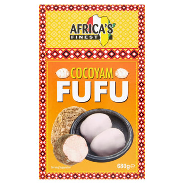 African Finest cocoyam Fufu 680g-SurulereFoods — Flour & Mix — Buy Online UK
