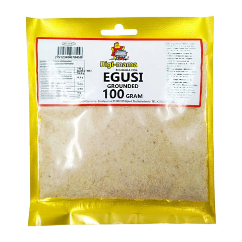 Ground Egusi 100g - Melon Seed Powder for Egusi Soup & Stews