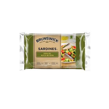 Brunswick Sardines Soya Oil 106G-SurulereFoods — Food Cupboard — Buy Online UK