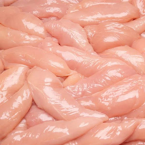 FROZEN HALAL CHICKEN BREAST FILLETS 10kg