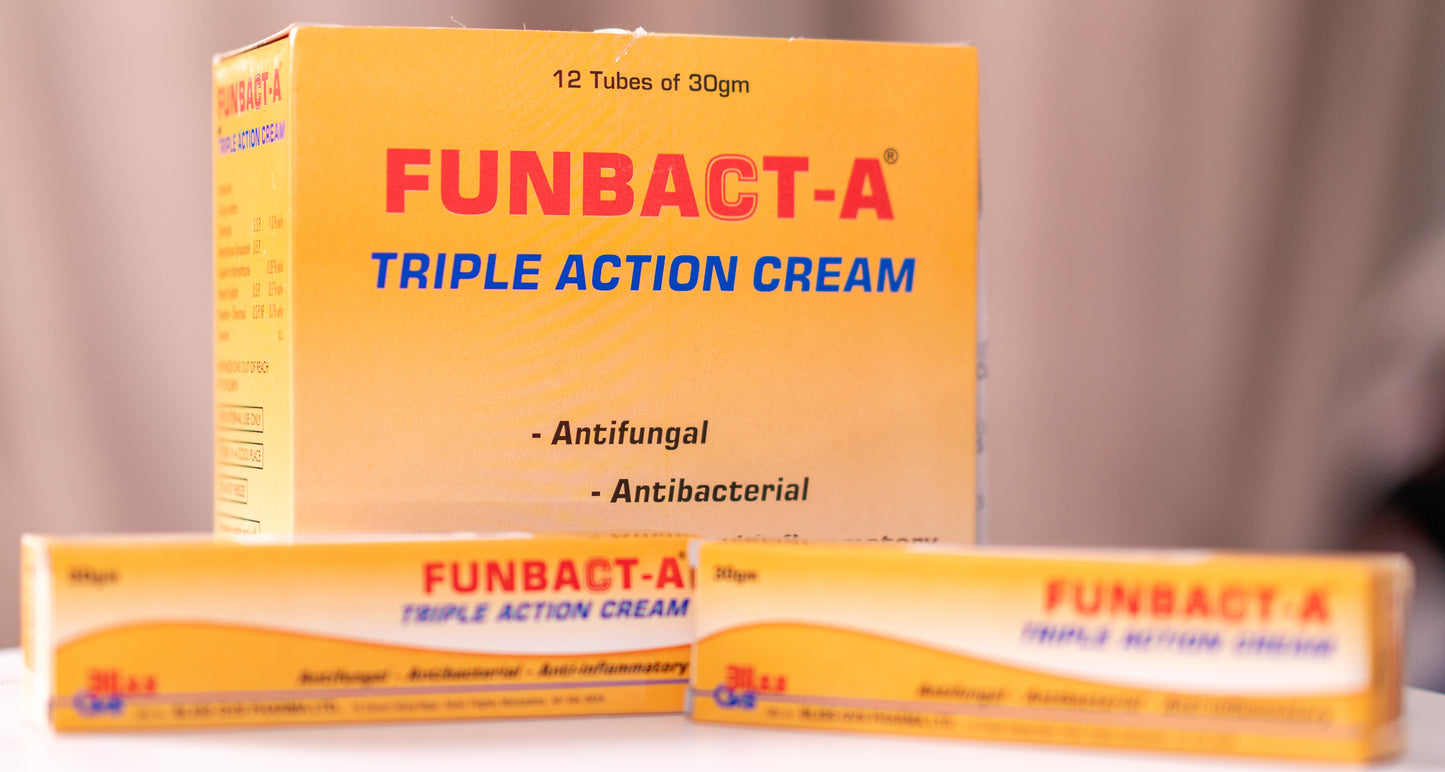 Funbact A Triple Action Cream 30Gm-SurulereFoods