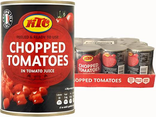 KTC Chopped Tomato 12X400G-SurulereFoods