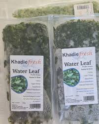 Khadie Fresh Water Leaf 300g - Fresh Frozen UK - Pure & Fresh — Frozen Foods — Buy Online UK