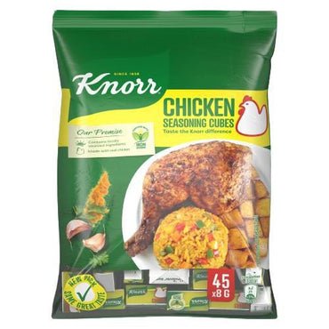 Knorr Pack Of Chicken Seasoning Cubes-SurulereFoods — Spice & Seasonings — Buy Online UK