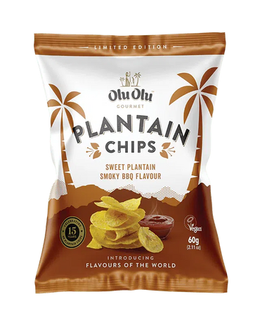 OluOlu BBQ Plantain Chips 60G (Copy)-SurulereFoods — Snacks — Buy Online UK