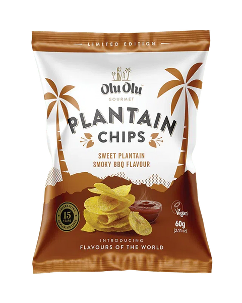OluOlu BBQ Plantain Chips 60G (Copy)-SurulereFoods