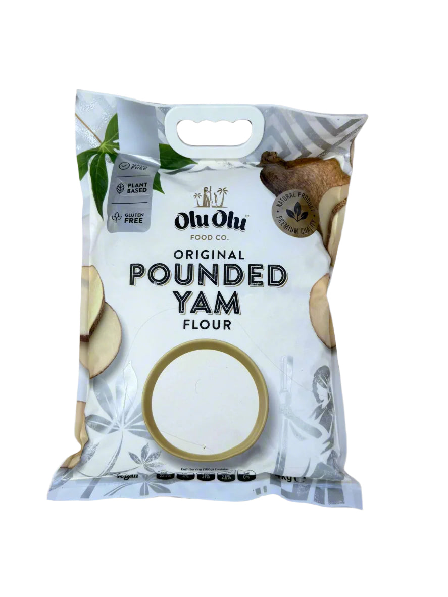 Olu Olu Premium Pounded Yam 4kg (50% More Real Yam!)-SurulereFoods