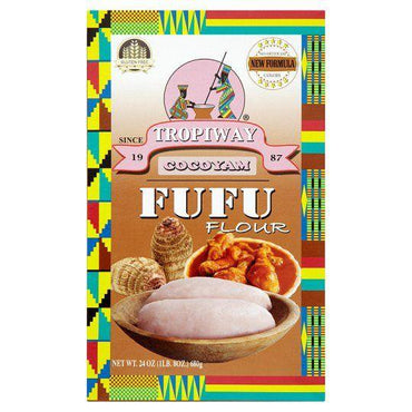Tropiway Cocoyam Fufu Flour 680G-SurulereFoods — Flour & Mix — Buy Online UK