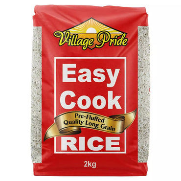 Village Pride Easy Cook Rice 2kg — Rice — Buy Online UK