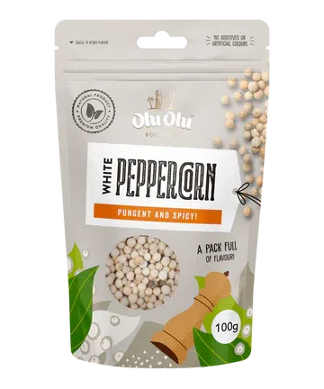 Olu Olu White Peppercorn 100g-SurulereFoods — Spice & Seasonings — Buy Online UK