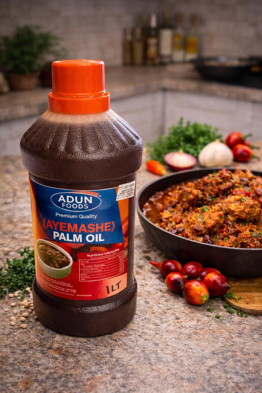 Adun Foods Ayamase Oil 1L β Palm Oil for Ofada & Ayamase Stew UK