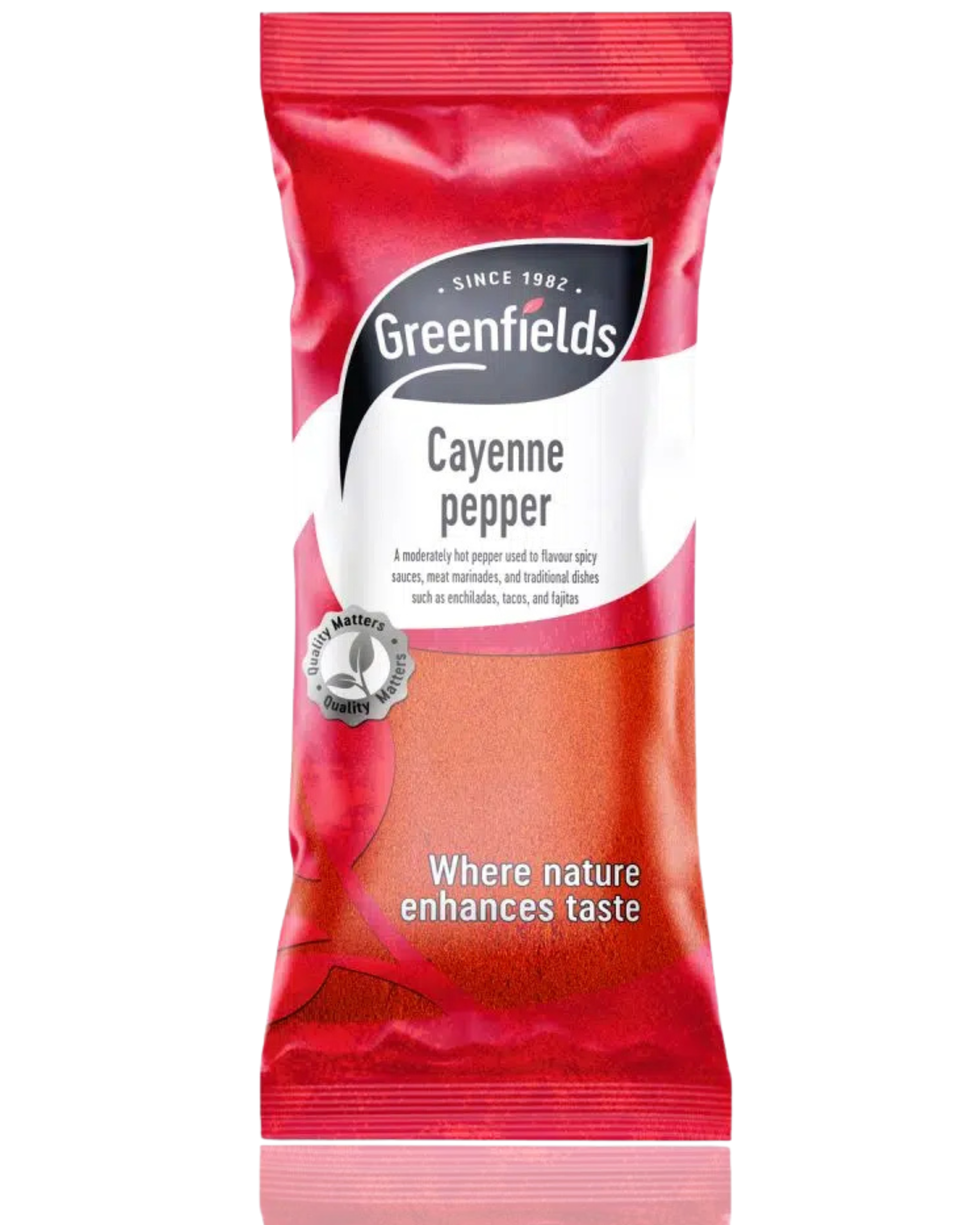 Greenfields Cayenne Powder 75g β Fiery Ground Chile Spice UK
