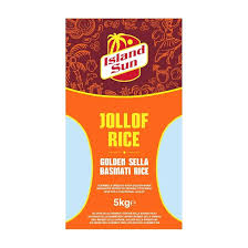 Island Sun Jollof Golden Sella Basmati Rice 5kg