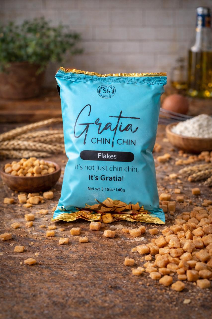 Gratia Premium Chin Chin 30g β Crunchy Nigerian Snack Mini Pack | UK